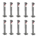 Bulldog 12K Two-Speed Square Trailer Jack with Planetary Gearbox 26 inch Lift Pack of 10