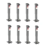 Bulldog 12,000 lb Two-Speed Square Trailer Jack with Planetary Gearbox – 8-Pack