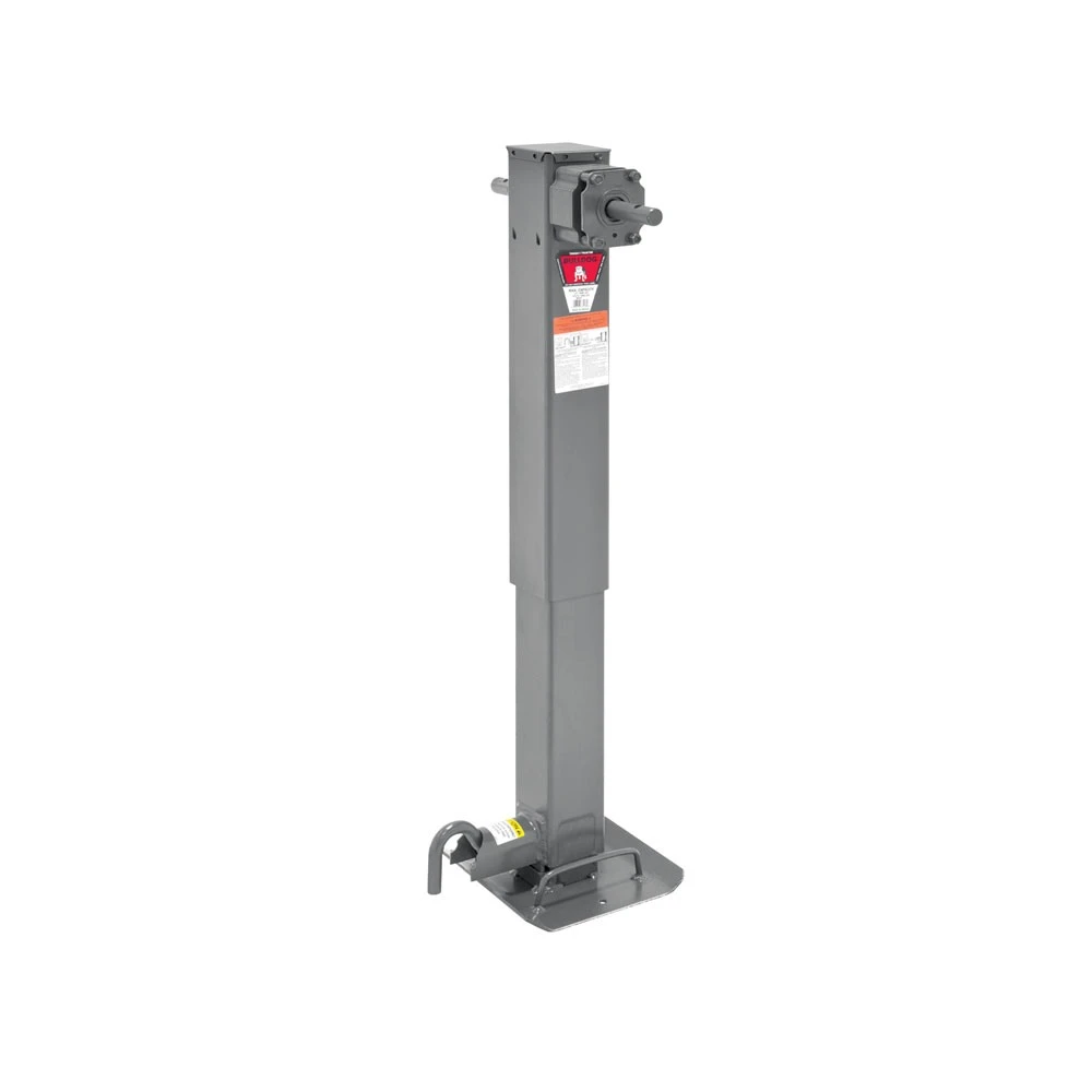 Bulldog 12K 2-Speed Square Trailer Jack Bundle with Planetary Gearbox and 26″ Lift (Qty 2)