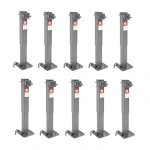 Bulldog 12K Two-Speed Square Trailer Jack with Planetary Gearbox Pack of 10