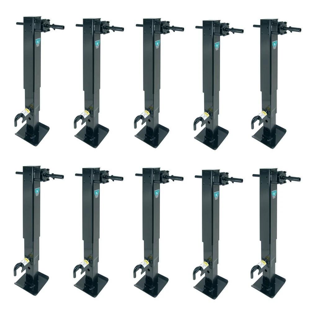 Bulldog 12K Two-Speed Spring Return Planetary Gearbox Square Trailer Jack – 10-Pack