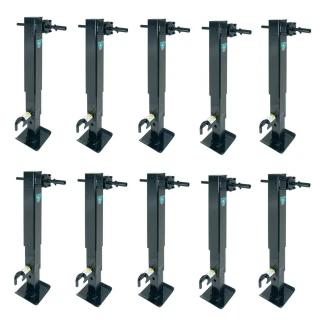 Bulldog 12K Two-Speed Spring Return Planetary Gearbox Square Trailer Jack – 10-Pack