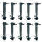 Bulldog 12K Two-Speed Spring Return Planetary Gearbox Square Trailer Jack – 10-Pack