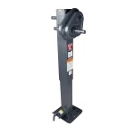 Two Bulldog 12K 2-Speed Square Trailer Jacks Bundle with Traditional Gearbox (Non Spring Return)