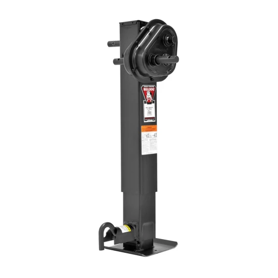 Bulldog 2× Two-Speed 12K Square Trailer Jack Sidewind 26 Inch Lift Bundle