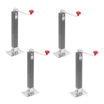 Bulldog 8K square trailer jack 15 inch topwind handle and footplate pack of 4