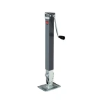 4-pack Bulldog 8,000 lb square sidewind trailer jacks with footplate and 15-inch lift