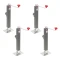 Bulldog 5K Square Trailer Jacks with Pipe Mount and Footplate – 4 Pack