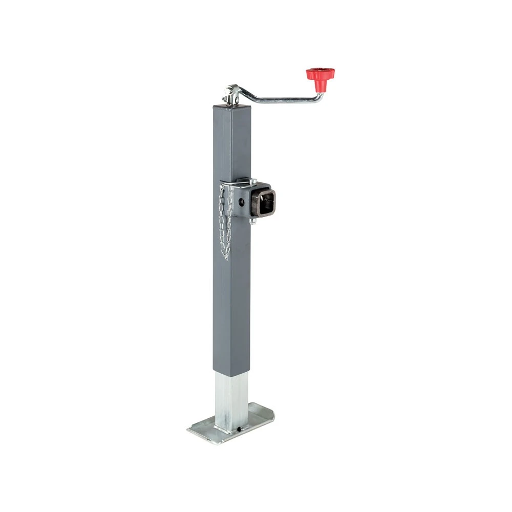 Bulldog 5K Square Swivel Trailer Jack Set with Topwind Handle and 15" Lift – 8-Pack