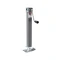 Bulldog 5K Square Trailer Jack Set – Sidewind Handle, Weld-On, Footplate