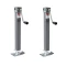 Bulldog 5K Square Trailer Jack Set – Sidewind Handle, Weld-On, Footplate