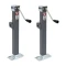 Bulldog 5K Square Swivel Trailer Jacks – Sidewind Handle with 15" Lift