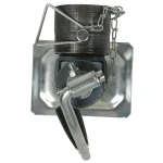 Bulldog 7K round pipe-mount swivel trailer jack 4-pack topwind 15 inch lift