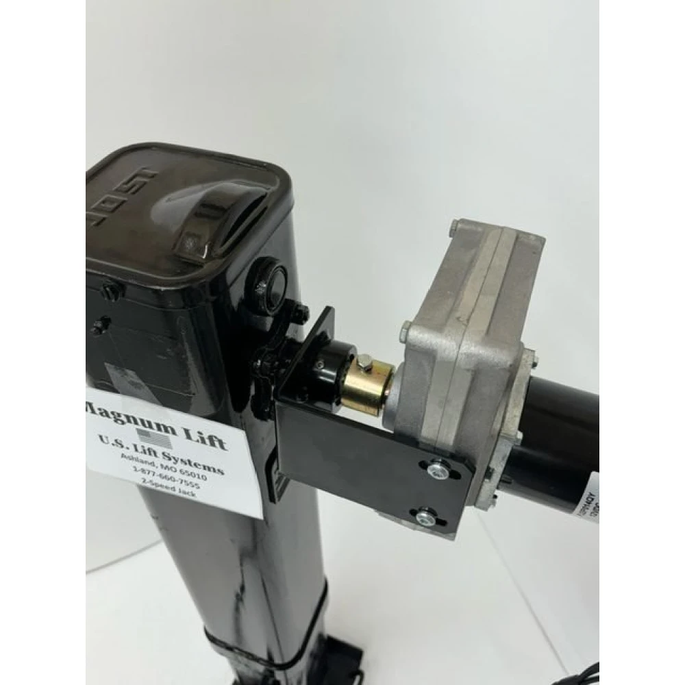 Magnum Lift Systems two-speed electric jack conversion kit for trailers, heavy-duty power jack upgrade
