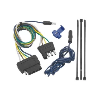 For 2011-2016 Chrysler Town & Country Trailer Hitch Tow PKG w/ 5-Flat Wiring Harness By Draw-Tite