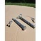 Fulton 3" x 5" Weld-On Trailer Hinge Kit Fold-Away Coupler 9,000 lbs Tongue Frame