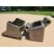 Fulton 3" x 5" Weld-On Trailer Hinge Kit Fold-Away Coupler 9,000 lbs Tongue Frame