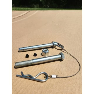 Fulton 3" x 3" Weld-On Trailer Hinge Kit Fold-Away Coupler 5,000 lbs Tongue Frame