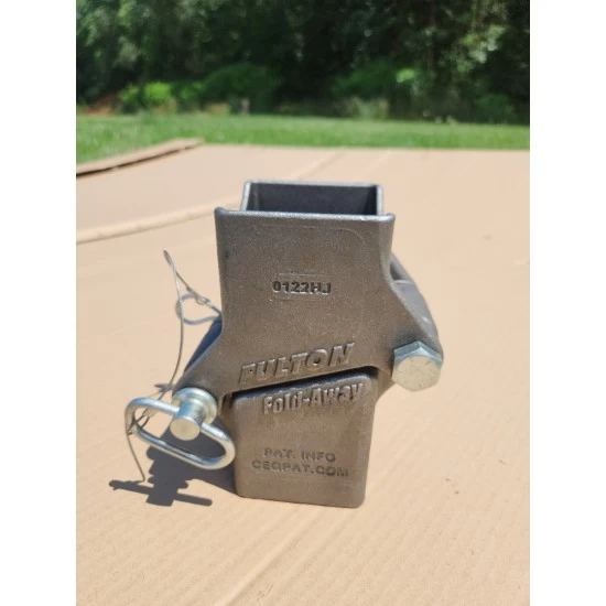 Fulton 3" x 3" Weld-On Trailer Hinge Kit Fold-Away Coupler 5,000 lbs Tongue Frame