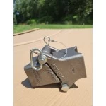 Fulton 3" x 3" Weld-On Trailer Hinge Kit Fold-Away Coupler 5,000 lbs Tongue Frame