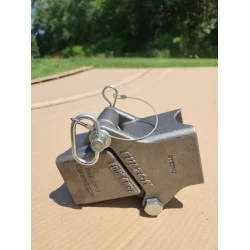 Fulton 3" x 3" Weld-On Trailer Hinge Kit Fold-Away Coupler 5,000 lbs Tongue Frame