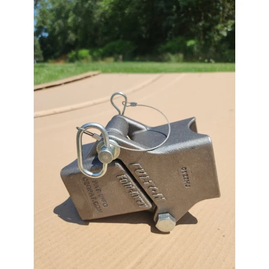 Fulton 3" x 3" Weld-On Trailer Hinge Kit Fold-Away Coupler 5,000 lbs Tongue Frame