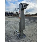 BULLDOG 2-Speed 12K Trailer Jack w/ Spring Return 13.5" Drop Leg + 12.5" Lift Travel Planetary Gearbox