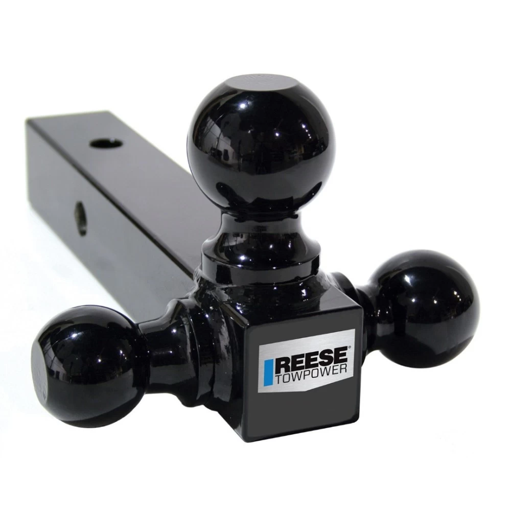 For 2021-2023 Chevrolet Trailblazer Trailer Hitch Tow PKG w/ 4-Flat Wiring Harness + Triple Ball Ball Mount 1-7/8" & 2" & 2-5/16" Trailer Balls + Pin/Clip + Wiring Bracket (Excludes: w/LED Taillights Models) By Draw-Tite