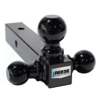 For 2021-2023 Chevrolet Trailblazer Trailer Hitch Tow PKG w/ 4-Flat Wiring Harness + Triple Ball Ball Mount 1-7/8" & 2" & 2-5/16" Trailer Balls + Pin/Clip + Wiring Bracket (Excludes: w/LED Taillights Models) By Draw-Tite