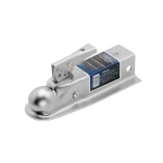 Fulton 3.5K Straight Trailer Coupler for 2" Ball and 2" Channel – Fas-Lok Latch