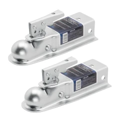 Fulton 2x 3.5K Straight Trailer Hitch Coupler for 2" Ball 2-1/2" Channel