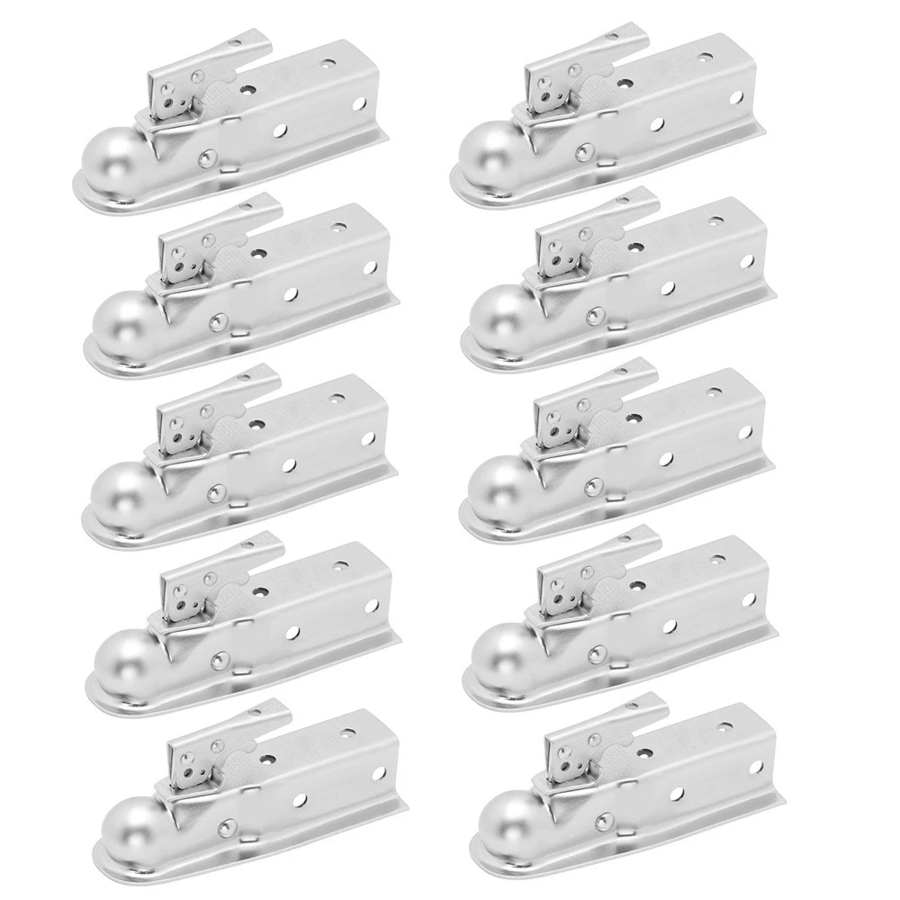 Fulton 3.5K Fas-Lok Straight Trailer Coupler 2" Ball 2-1/2" Channel – 10 Pack