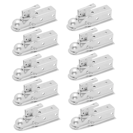 Fulton 3.5K Fas-Lok Straight Trailer Coupler 2" Ball 2-1/2" Channel – 10 Pack