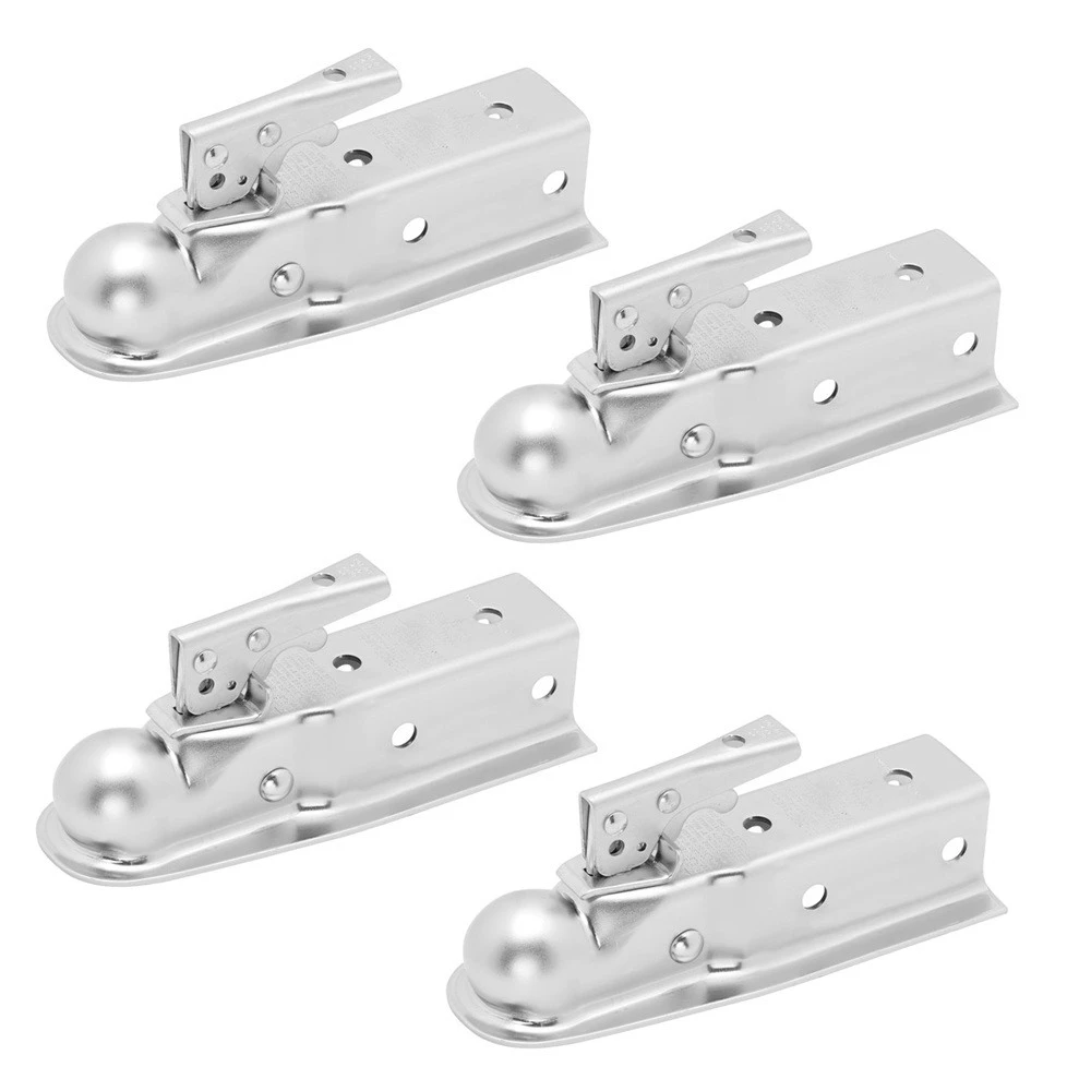 Fulton 3.5K Fas-Lok Straight Trailer Coupler 2" Ball 2-1/2" Channel Bolt-On
