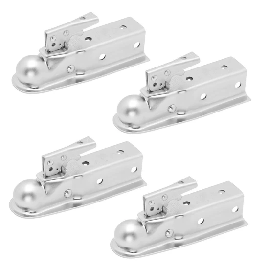 Fulton 3.5K Fas-Lok Straight Trailer Coupler 2" Ball 2-1/2" Channel Bolt-On