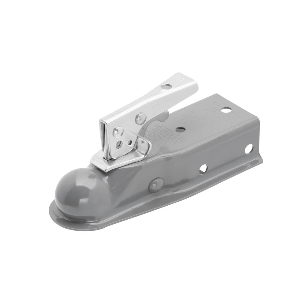 Fulton 3.5K Fas-Lok Straight Trailer Coupler 2" Ball 2-1/2" Channel Bolt-On
