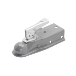 Fulton 3.5K Fas-Lok Straight Trailer Coupler 2" Ball 2-1/2" Channel Bolt-On