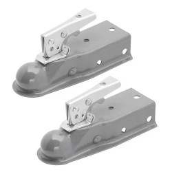 Fulton 2x 3.5K Fas-Lok Trailer Coupler for 2" Ball 2-1/2" Channel