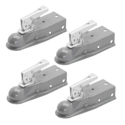 Fulton 4x 3.5K Fas-Lok Trailer Coupler for 2" Ball 2-1/2" Channel