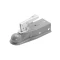 Fulton 3.5K Fas-Lok Straight Trailer Coupler for 2" Ball 2-1/2" Channel Bundle