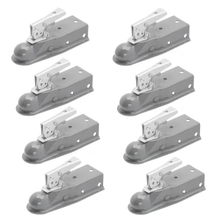 Fulton 3.5K Fas-Lok Straight Trailer Coupler for 2" Ball 2-1/2" Channel Bundle