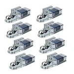 Fulton 3.5K Fas-Lok Straight Trailer Coupler 2 Inch Ball 3 Inch Channel Bolt-On