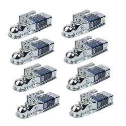 Fulton 8x 3.5K Fas-Lok Trailer Coupler for 2" Ball 3" Channel