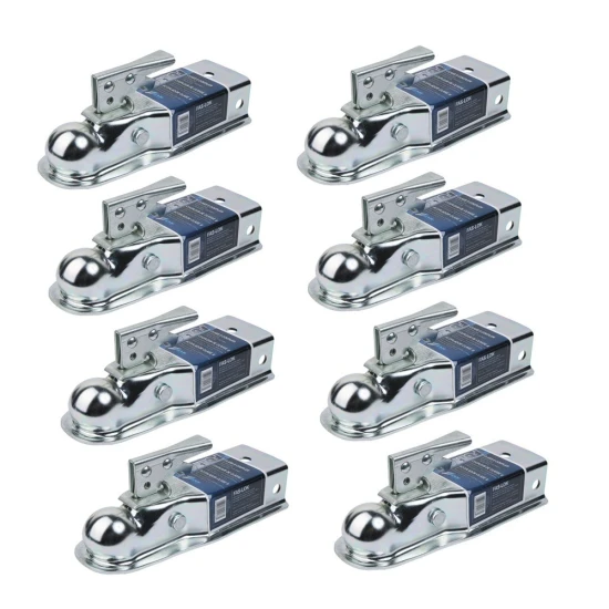 Fulton 3.5K Fas-Lok Straight Trailer Coupler 2 Inch Ball 3 Inch Channel Bolt-On