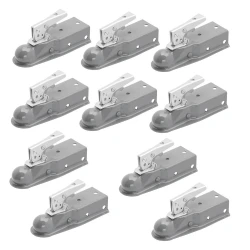 Fulton 10x 3.5K Fas-Lok Trailer Coupler for 2" Ball 3" Channel