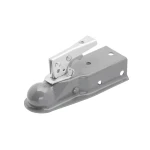 Fulton 3.5K Fas-Lok Straight Trailer Coupler 2" Ball 3" Channel Bolt-On Set of 8