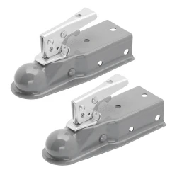 Fulton 2x 3.5K Fas-Lok Trailer Coupler for 2" Ball 3" Channel