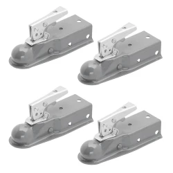 Fulton 4x 3.5K Fas-Lok Trailer Coupler for 2" Ball 3" Channel