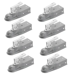 Fulton 8x 3.5K Fas-Lok Trailer Coupler for 2" Ball 3" Channel