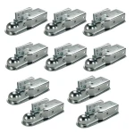 Fulton 3.5K Fas-Lok Straight Trailer Coupler for 2" Ball, 3" Channel Bolt-On